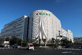 Exterior, logo and signage of Fukuyama Transporting Tokyo Branch